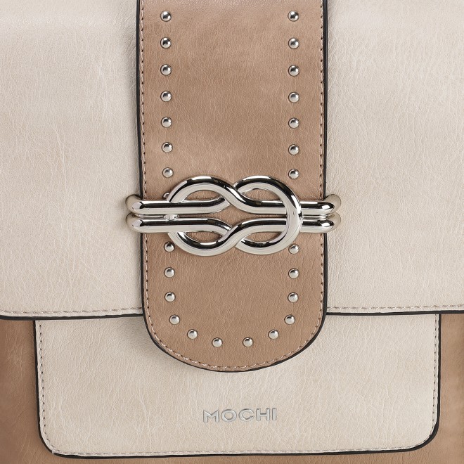 Mochi Women Beige Sling Bag (SKU: 66-873-20-10)