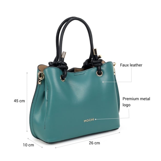 Mochi Women Green Satchel Bag (SKU: 66-909-21-10)