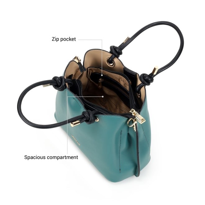 Mochi Women Green Satchel Bag (SKU: 66-909-21-10)