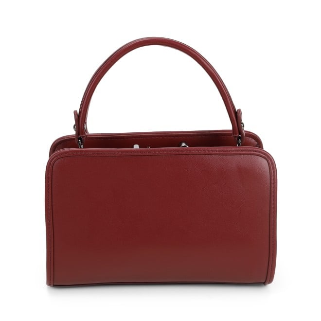 Mochi Women Maroon Satchel Bag (SKU: 66-918-44-10)