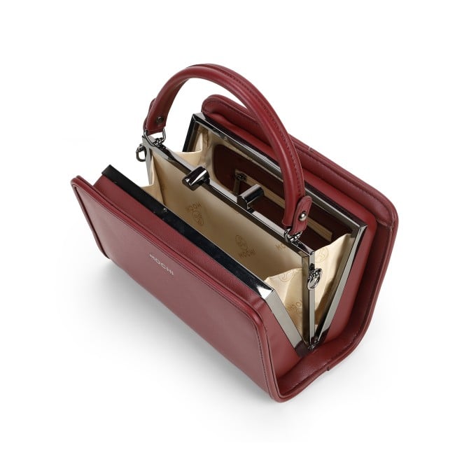 Mochi Women Maroon Satchel Bag (SKU: 66-918-44-10)