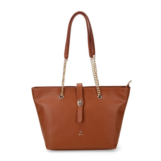 Mochi Women Tan Casual Tote Bag (SKU: 66-919-23-10)