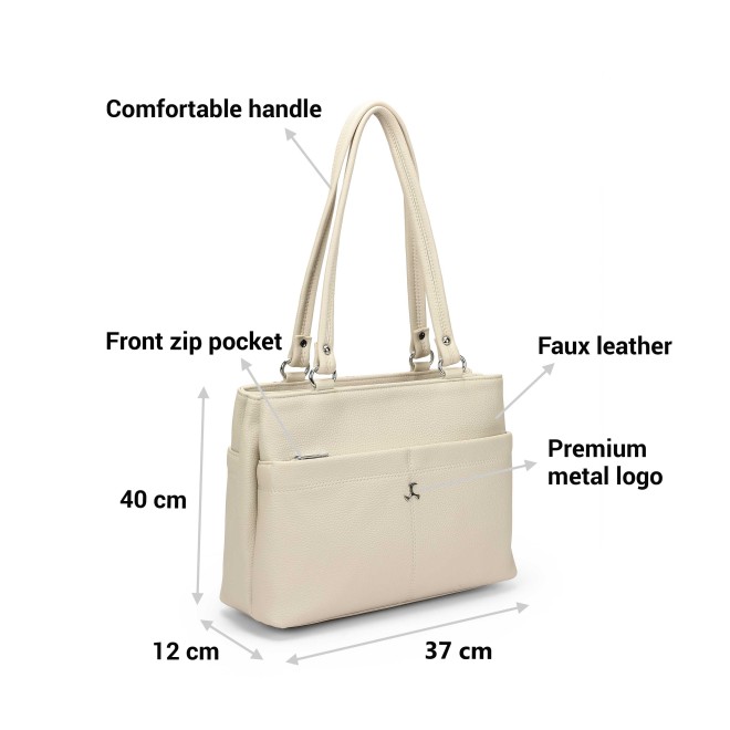 Mochi Women Beige Shoulder Bag (SKU: 66-920-20-10)