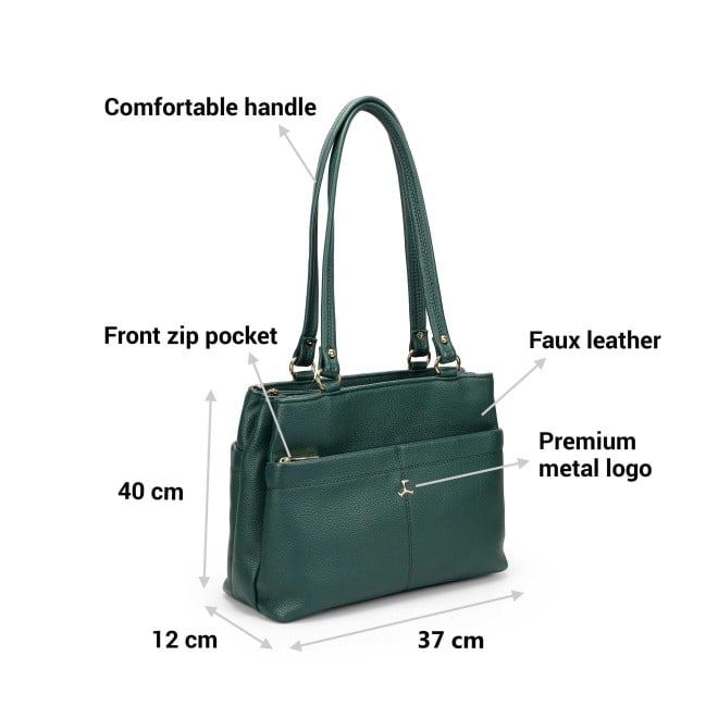 Mochi Women Green Shoulder Bag (SKU: 66-920-21-10)