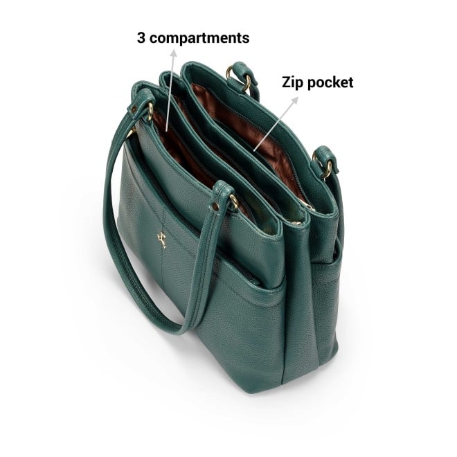 Mochi Women Green Shoulder Bag (SKU: 66-920-21-10)