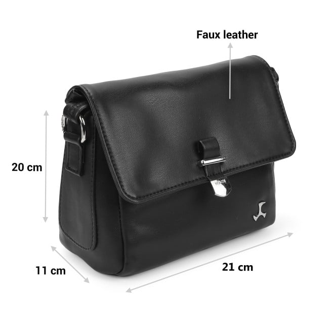 Mochi Women Black Sling Bag (SKU: 66-922-11-10)