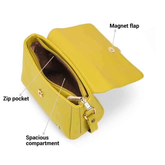 Mochi Women Yellow Sling Bag (SKU: 66-922-33-10)