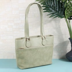 Women Green Hand Bags Tote bag