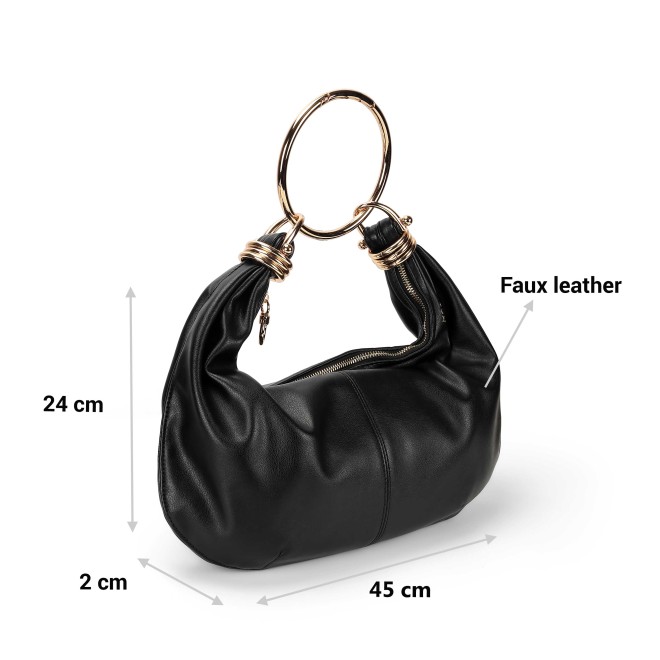 Mochi Women Black Shoulder Bag (SKU: 66-964-11-10)