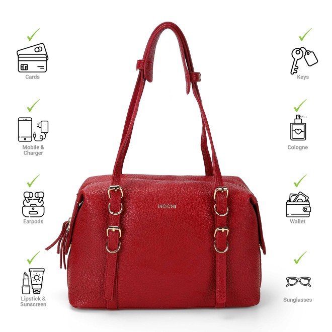 Mochi Women Maroon Shoulder Bag (SKU: 66-965-44-10)