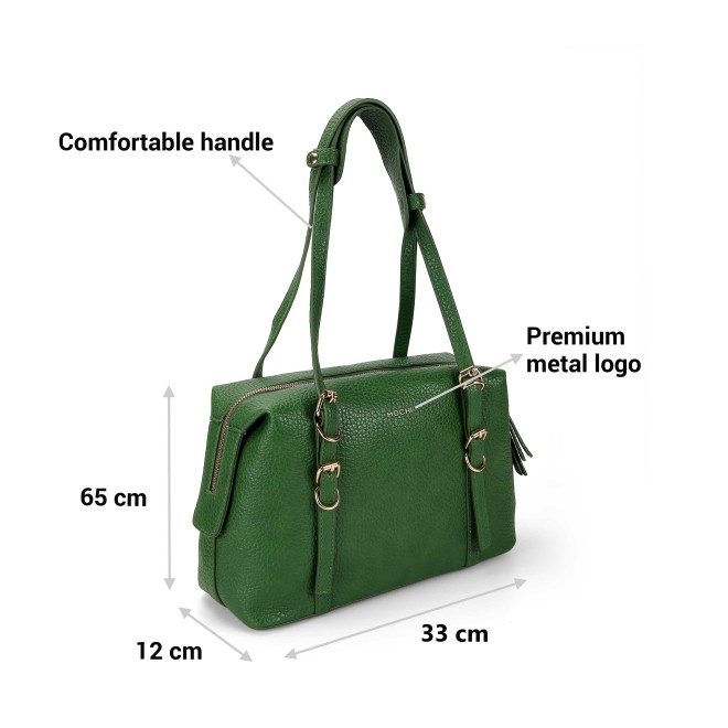 Mochi Women Green Shoulder Bag (SKU: 66-965-21-10)