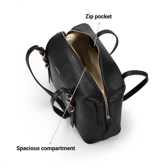 Mochi Women Black Shoulder Bag (SKU: 66-965-11-10)