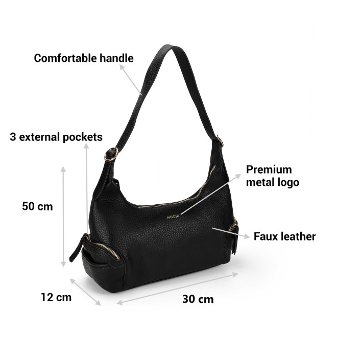 Mochi Women Black Shoulder Bag (SKU: 66-966-11-10)
