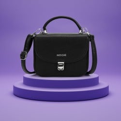 Women Black Satchel Bag