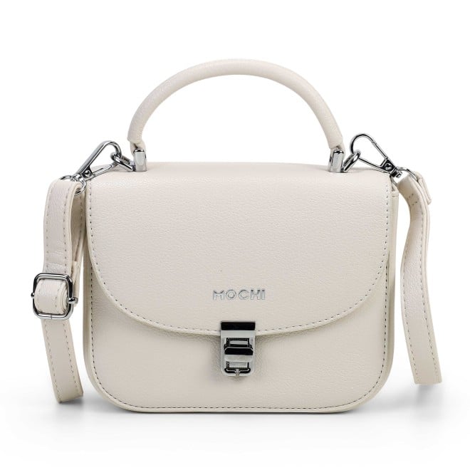 Mochi Women Off-white Satchel Bag (SKU: 66-967-66-10)
