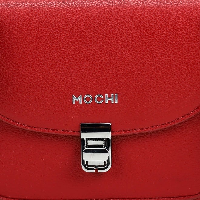 Mochi Women Maroon Satchel Bag (SKU: 66-967-44-10)