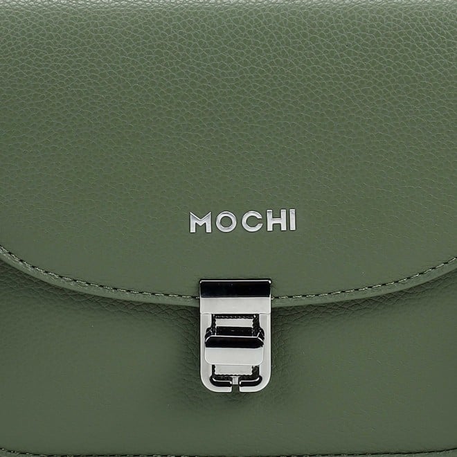 Mochi Women Olive Satchel Bag (SKU: 66-967-49-10)