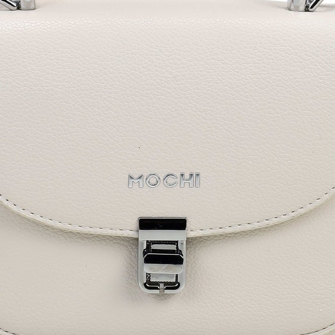 Mochi Women Off-white Satchel Bag (SKU: 66-967-66-10)