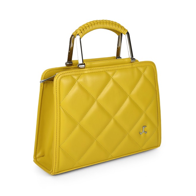 Mochi Women Yellow Satchel Bag (SKU: 66-972-33-10)