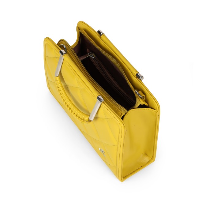 Mochi Women Yellow Satchel Bag (SKU: 66-972-33-10)