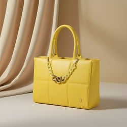 Women Yellow Satchel Bag