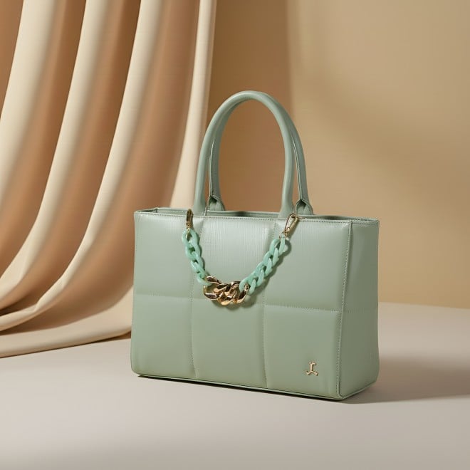 Mochi Women Green Satchel Bag (SKU: 66-977-21-10)