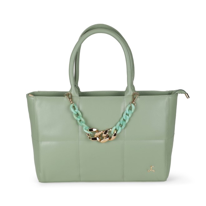 Mochi Women Green Satchel Bag (SKU: 66-977-21-10)