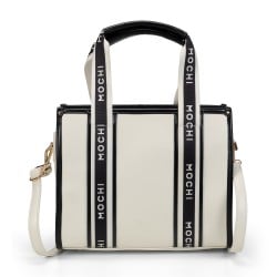 Women Beige Satchel Bag
