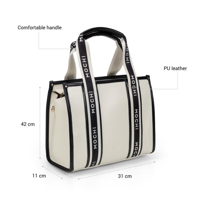 Mochi Women Beige Satchel Bag (SKU: 66-978-20-10)