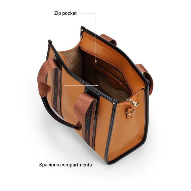 Mochi Women Tan Satchel Bag (SKU: 66-978-23-10)