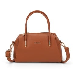 Women Tan Satchel Bag