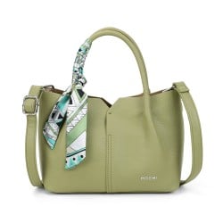 Women Green Satchel Bag