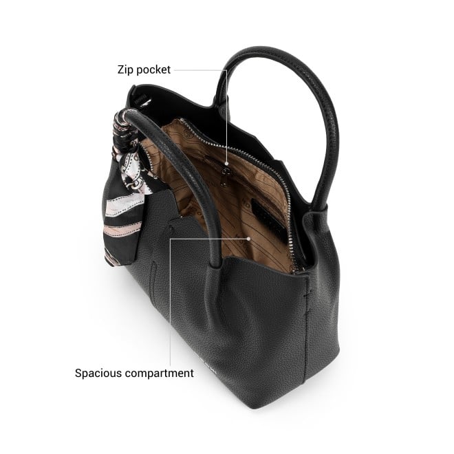 Mochi Women Black Satchel Bag (SKU: 66-980-11-10)