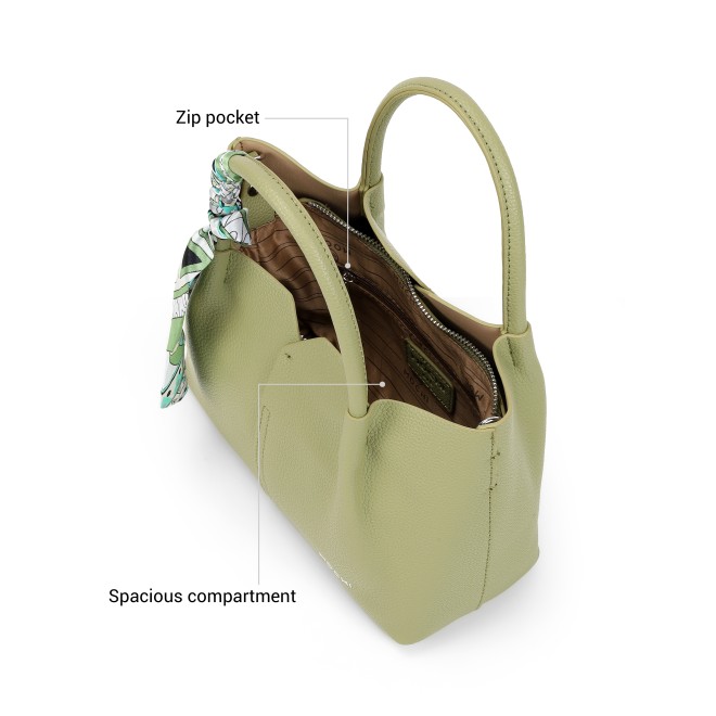 Mochi Women Green Satchel Bag (SKU: 66-980-21-10)