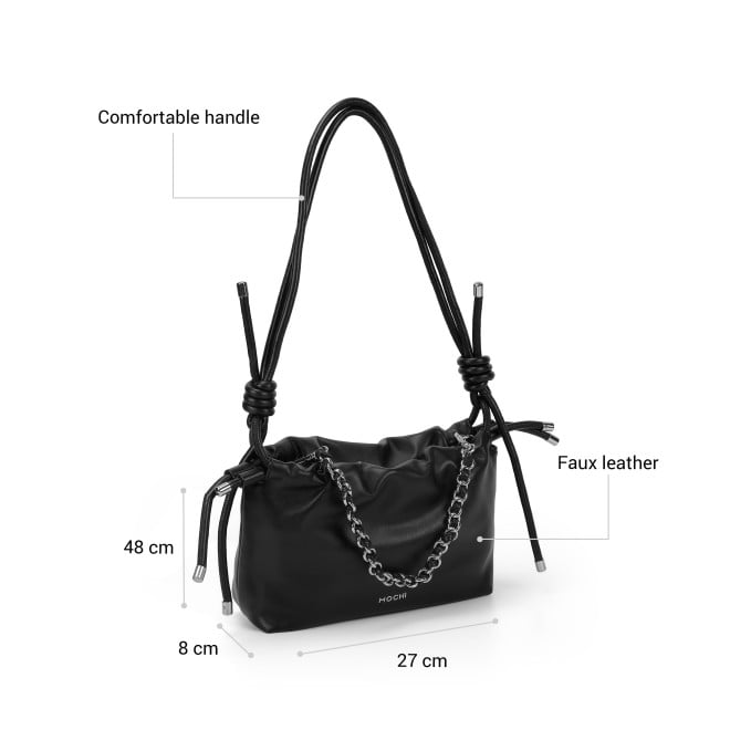 Mochi Women Black Shoulder Bag (SKU: 66-982-11-10)