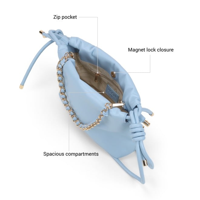 Mochi Women Blue Shoulder Bag (SKU: 66-982-45-10)