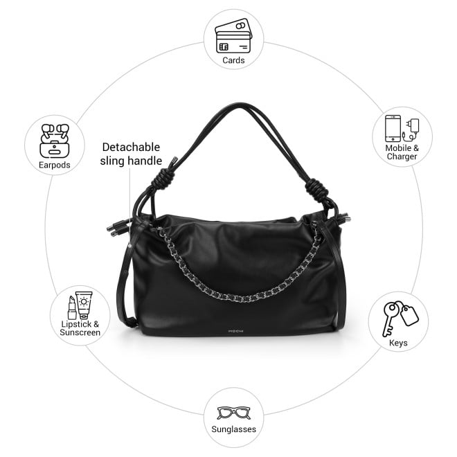 Mochi Women Black Shoulder Bag (SKU: 66-983-11-10)