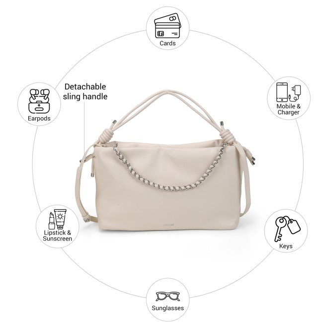 Mochi Women Off-white Shoulder Bag (SKU: 66-983-66-10)