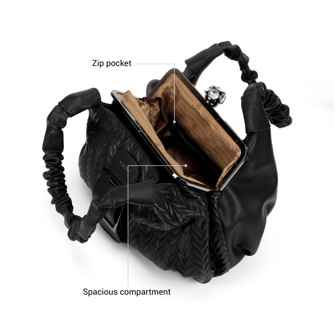 Mochi Women Black Shoulder Bag (SKU: 66-984-11-10)