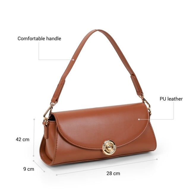 Mochi Women Rose-gold Shoulder Bag (SKU: 66-985-22-10)