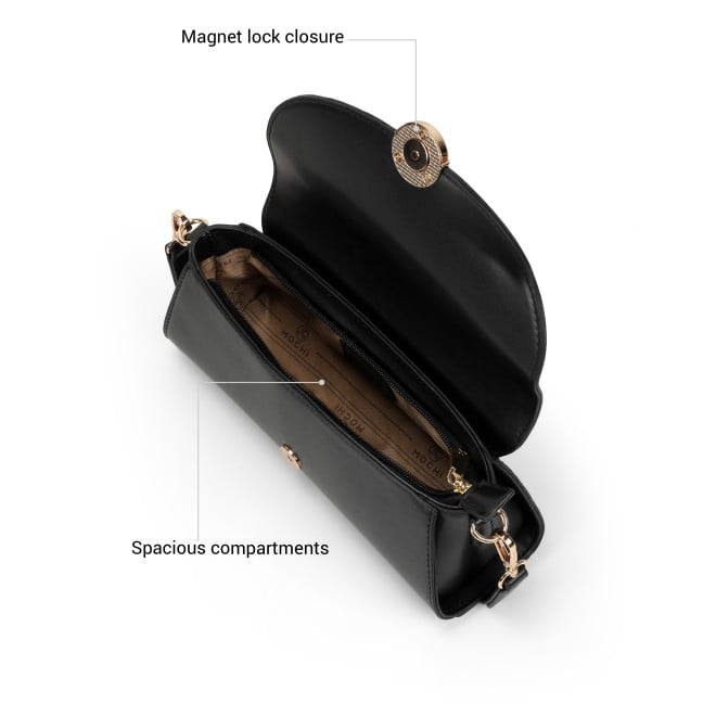 Mochi Women Black Shoulder Bag (SKU: 66-985-11-10)