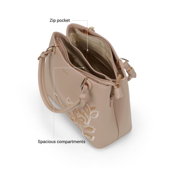 Mochi Women Beige Satchel Bag (SKU: 66-986-20-10)