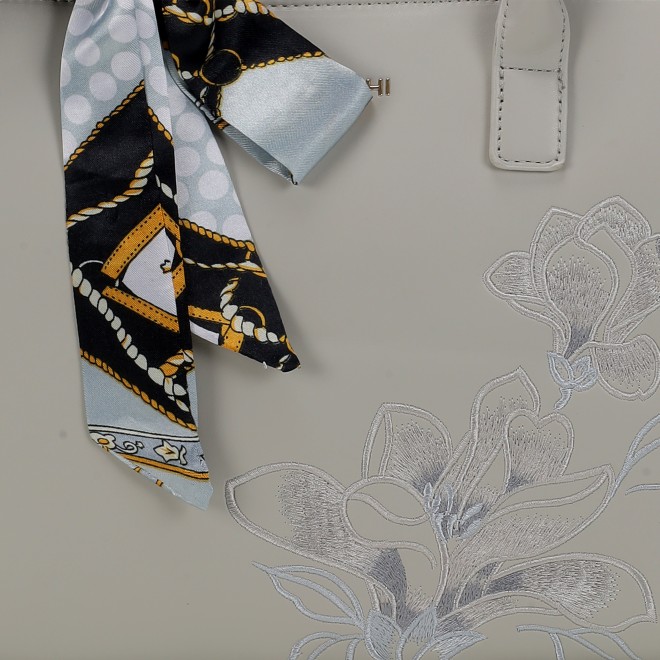 Mochi Women Grey Satchel Bag (SKU: 66-987-14-10)