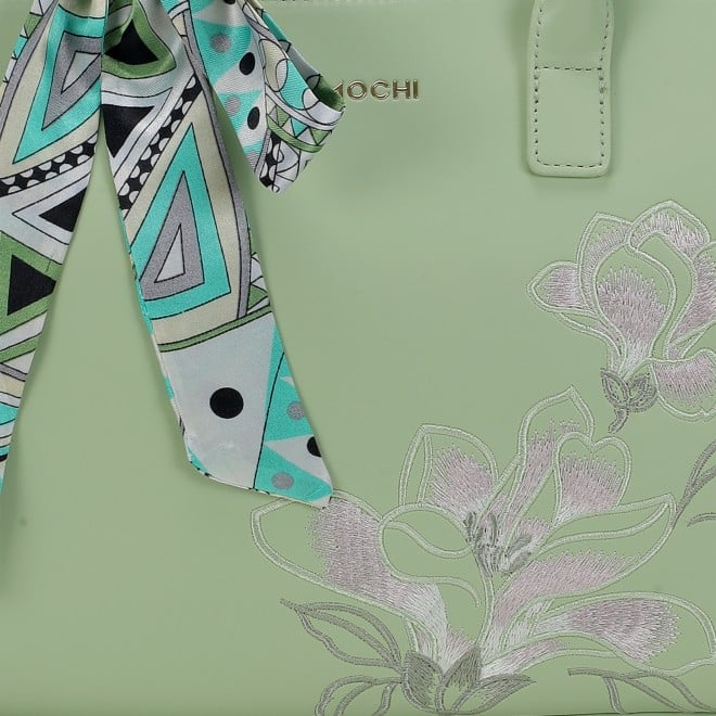 Mochi Women Green Satchel Bag (SKU: 66-987-21-10)