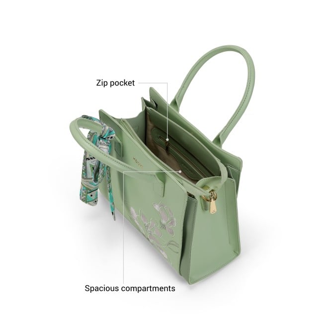 Mochi Women Green Satchel Bag (SKU: 66-987-21-10)
