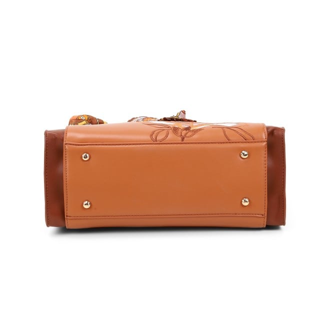 Mochi Women Tan Satchel Bag (SKU: 66-987-23-10)
