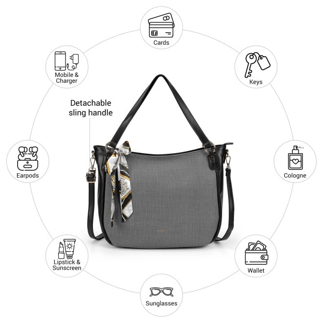 Mochi Women Black Shoulder Bag (SKU: 66-988-11-10)