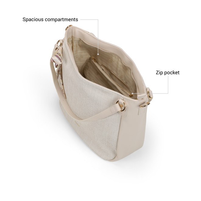 Mochi Women Off-white Shoulder Bag (SKU: 66-988-66-10)