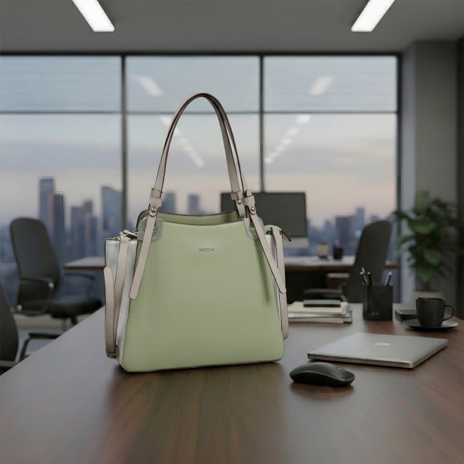 Mochi Women Green Shoulder Bag