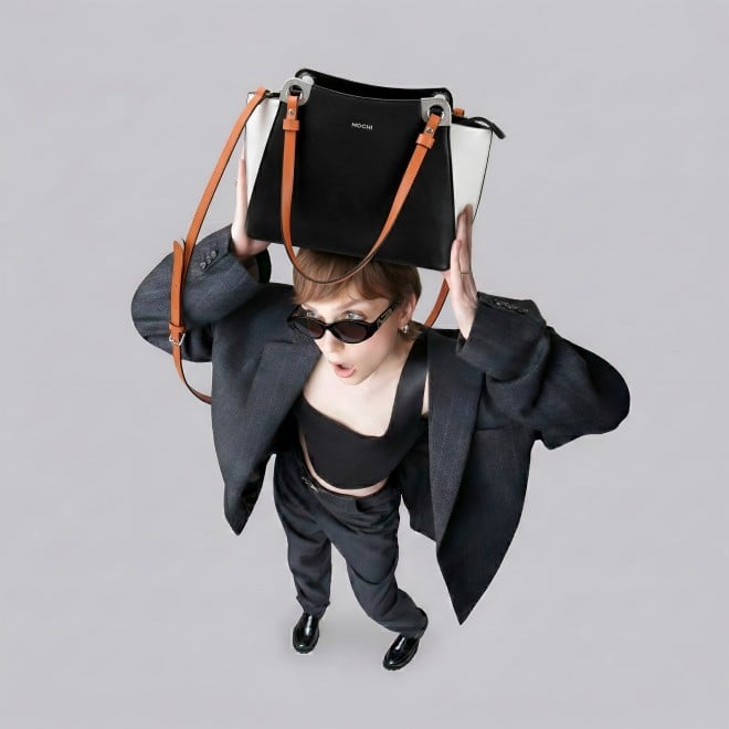 Mochi Women Black Shoulder Bag (SKU: 66-991-11-10)